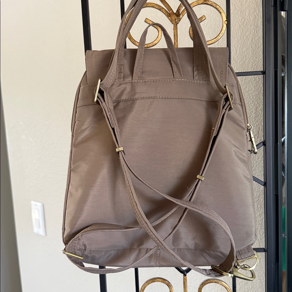 Travelon Anti-Theft Signature Slim Backpack - Picture 7 of 9